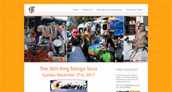 Desktop Screenshot of kingmangostrut.org